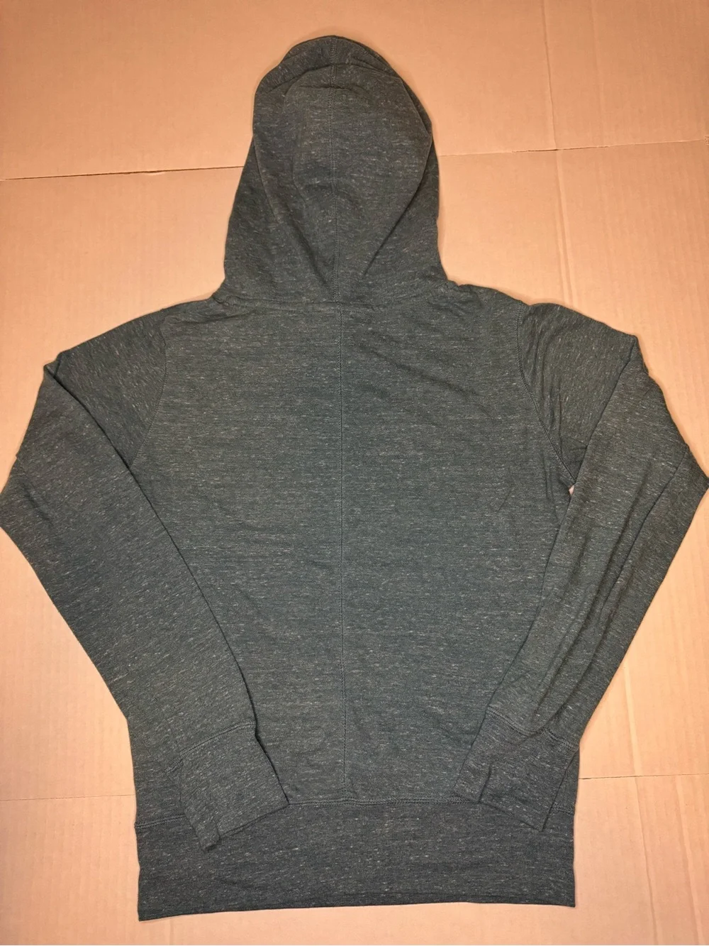 Nike Women's Teal Pullover Hoodie with White Logo